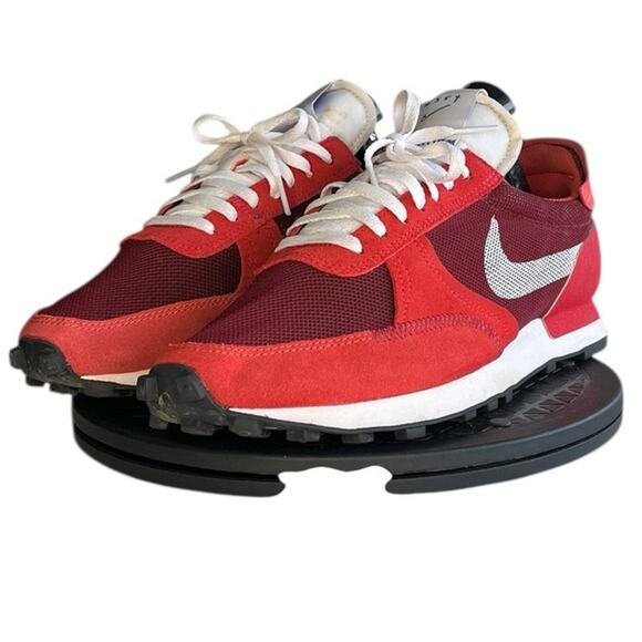 Mens Nike Daybreak Type CJ1156-601 Leather Athletic Sneaker Shoes Size 8.5 Red - Picture 2 of 6
